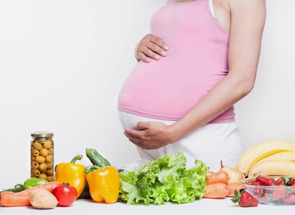 تغذية المرأة الحامل